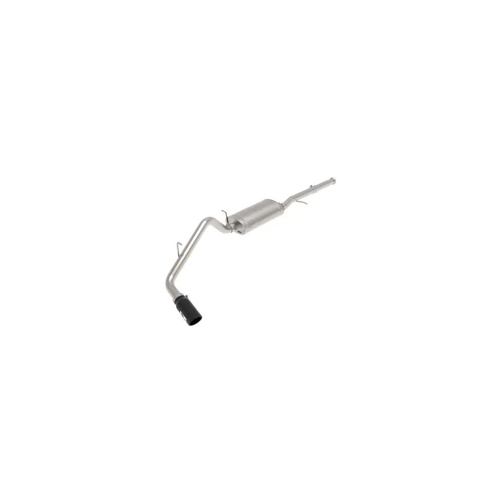 Apollo GT Series 3" Cat-Back Exhaust System w/ Black Tip - AFE49-44136-B